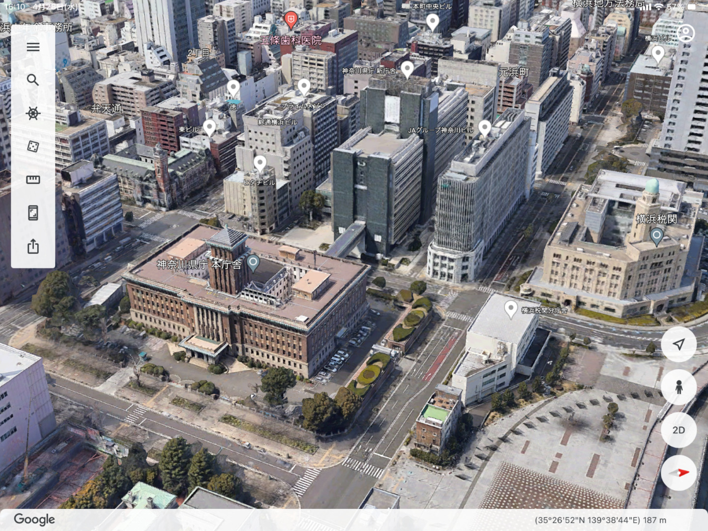 Google Earth Yokohama